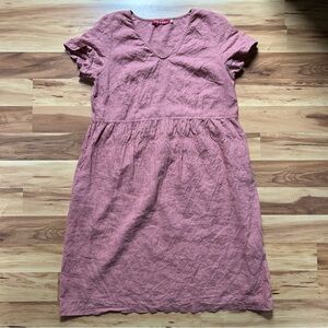 Pyne & Smith dress no. 40 in brick